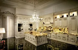 Kitchen design photo baroque