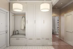 Sliding Wardrobe In The Hallway Design White