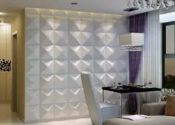 3D panels in the kitchen photo