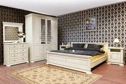 Bedroom furniture ivory photo