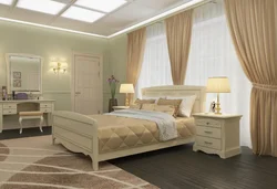 Bedroom furniture ivory photo