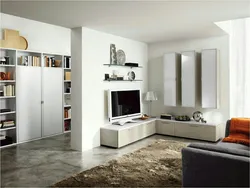 Modular Corner Walls For The Living Room Photo