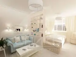Room 16 Sq M Bedroom Living Room Real Photos