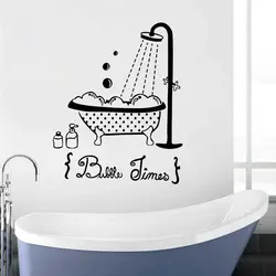Photo of bathroom stickers