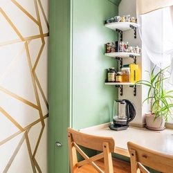 Painting a small kitchen photo