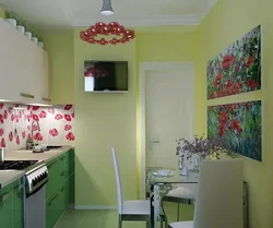 Painting a small kitchen photo