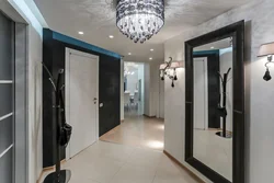 Interior Hallway With Mirror In Apartment Photo