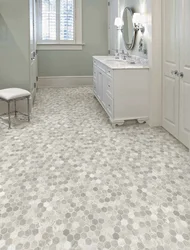 Photo Of Linoleum In The Bathroom