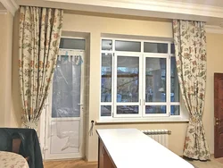 Window In The Hall With A Balcony Door Photo Apartment