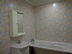Bathroom Renovation Using Plastic Photo Panels