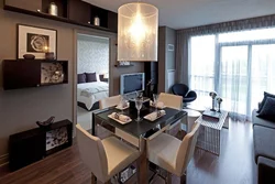 Living room design large table