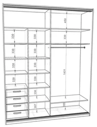 Built-in hallway drawings and diagrams photos