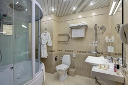 Photo of the room's bathroom