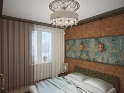 Walls in the bedroom Khrushchev photo
