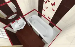 Панельдік үй фотосуретіндегі шағын ванна бөлмесінің дизайны