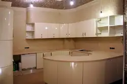 Şampan rəngli mətbəx fotoşəkili