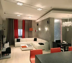 Living room interior letter g