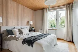 Bedroom design light wood