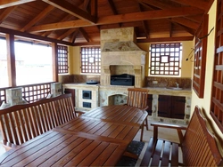 Types of summer kitchens photos