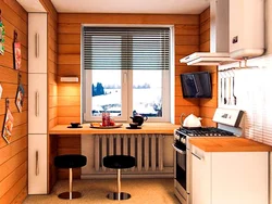 Small kitchen how to place furniture photo