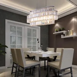 Lamps in the kitchen in the interior