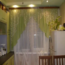 Small kitchen curtain design