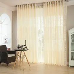 Thick tulle for the living room photo new items without curtains