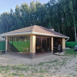 Ошхона тобистон бо лоиҳаҳои акс barbecue