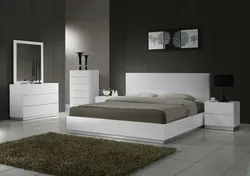 Bedroom interiors photo gloss
