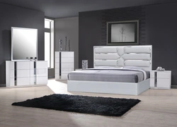 Bedroom interiors photo gloss