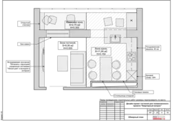 Living room layout design project