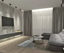 Boz real fotolarda qonaq otağı