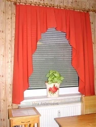 Красивые шторы на кухню фото своими руками выкройки