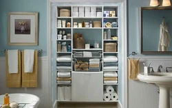 Bathroom cabinets design built-in