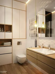 Bathroom cabinets design built-in