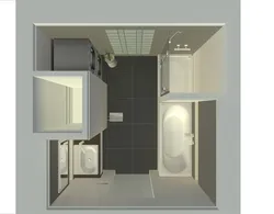 Перепланировка ванной дизайн