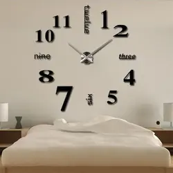 Clock in the bedroom photo