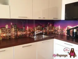 Фартуки Для Кухни Города Фото