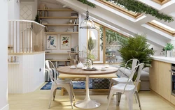 Kitchen interior on the second floor