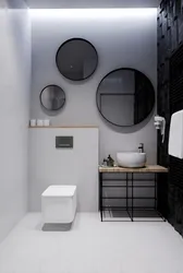 Minimalist kiçik vanna dizaynı