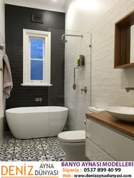 Qaranlıq mərtəbə hamam dizaynı