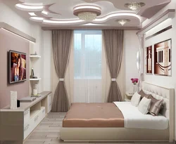 Bedroom design 10 sq m in modern