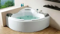 Jacuzzi dimensions for bathroom corner photo