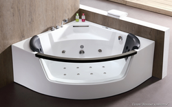 Jacuzzi dimensions for bathroom corner photo