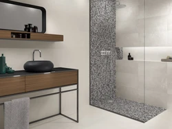 Porcelain tile shower bathroom design