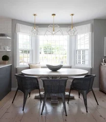 Bay Window Kitchen Interior