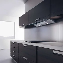 Kitchen hood 60 cm in the interior