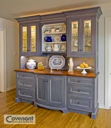 Buffet in the interior of a modern kitchen