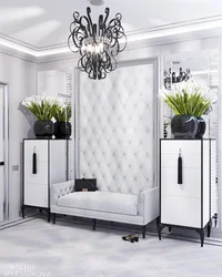 Design Black And White Hallway