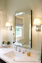 Bathroom mirror interior design